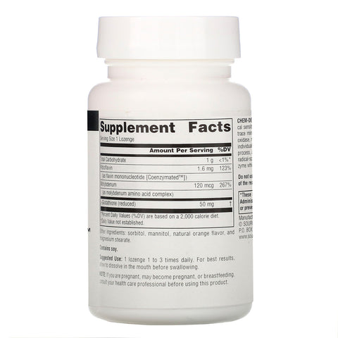 Source Naturals, Chem-Defense, Orange, 90 sugetabletter