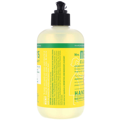 Mrs. Meyers Clean Day, Jabón de manos, aroma a madreselva, 12,5 fl oz (370 ml)