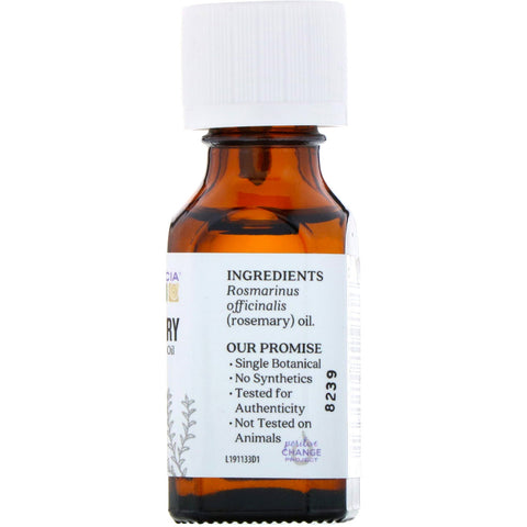 Aura Cacia, Aceite esencial puro, romero, 15 ml (0,5 oz. líq.)