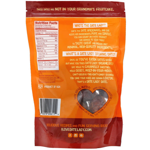 Date Lady, Dátiles, 8 oz (227 g)