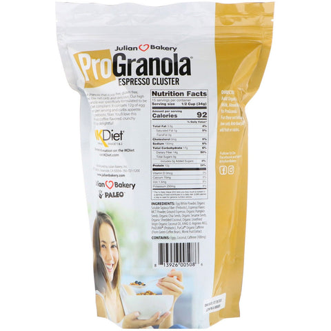 Julian Bakery, Pro Granola, grupo de espresso, 17,9 oz (510 g)