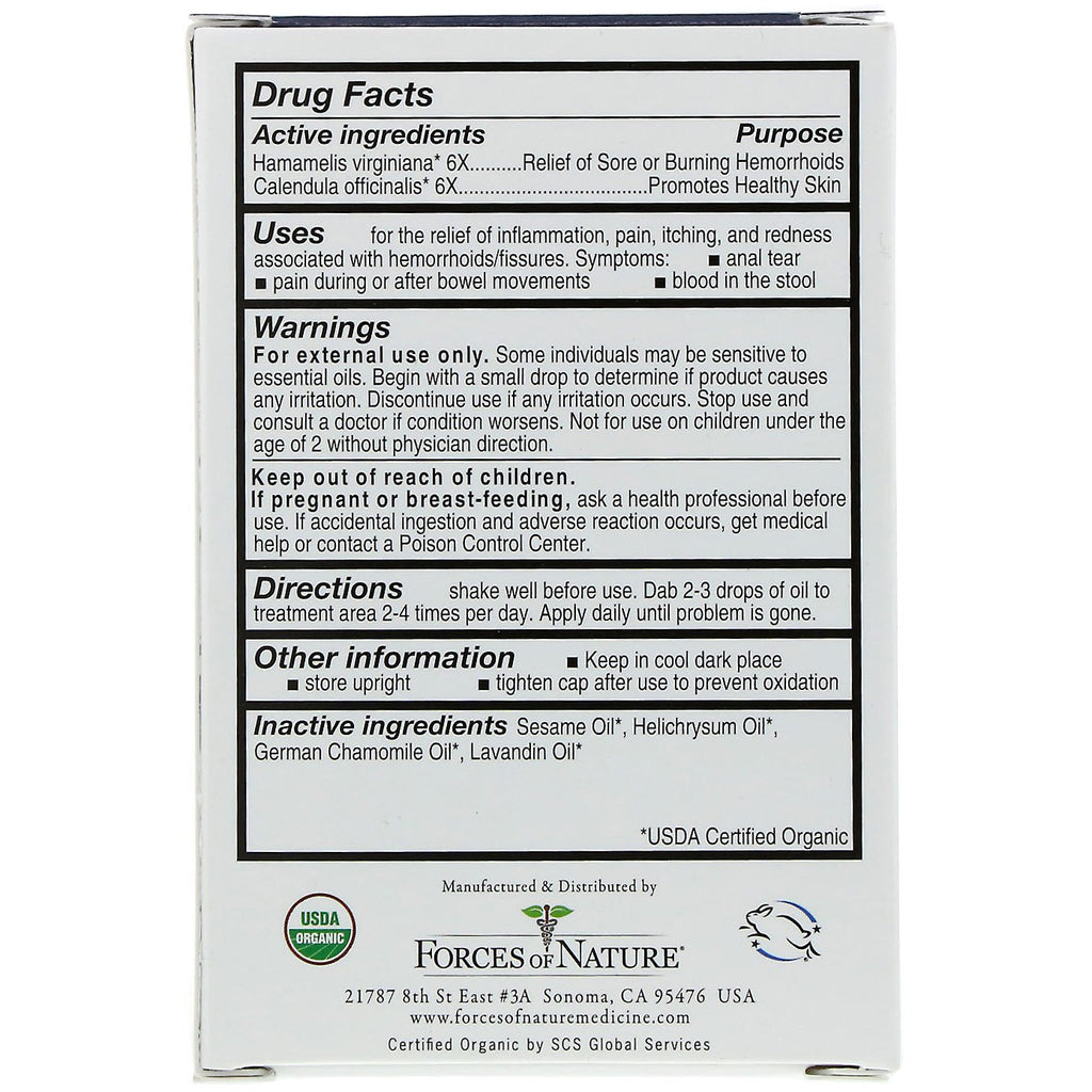 Forces of Nature, Fissure Control, 0,17 oz (5 ml)