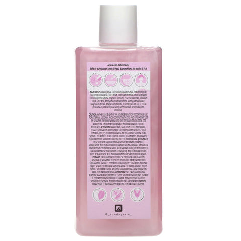 Sunday Rain, Pamper Time, Baño de burbujas, Acai Berry, 15,2 fl oz (450 ml)