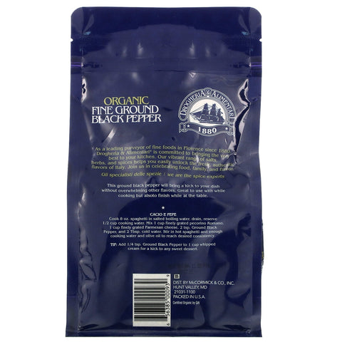 Drogheria & Alimentari, Pimienta negra molida fina, 530 g (18,7 oz)