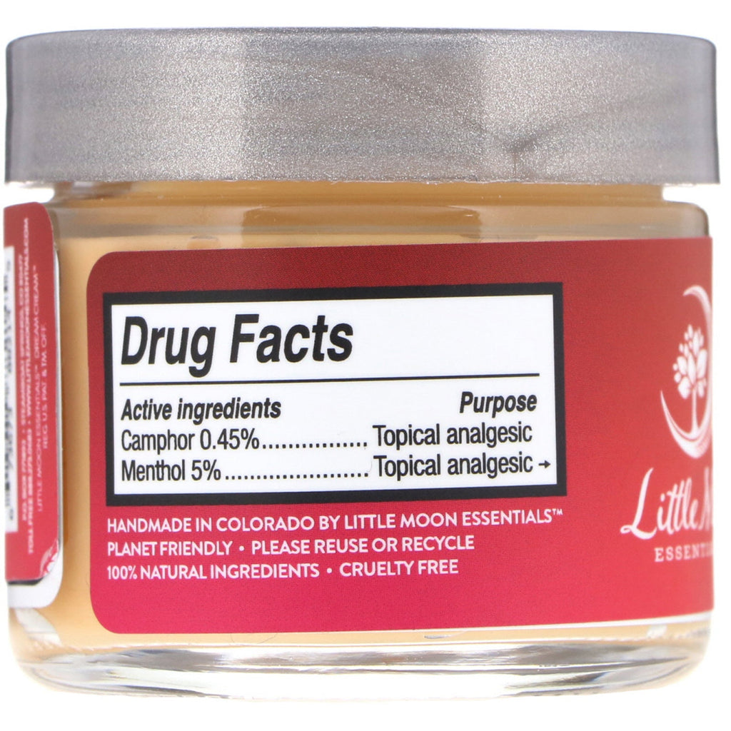 Little Moon Essentials, Dream Cream, smertestillende topisk analgetikum, 2 oz (118 ml)