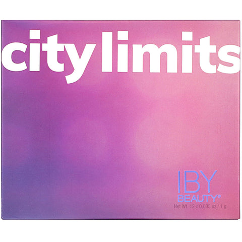 IBY Beauty, Eye Shadow Palette, City Limits, 0,42 oz (12 g)