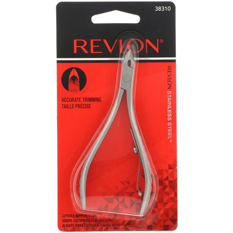 Revlon, Cuticle Nipper, Half Jaw, 1 Count