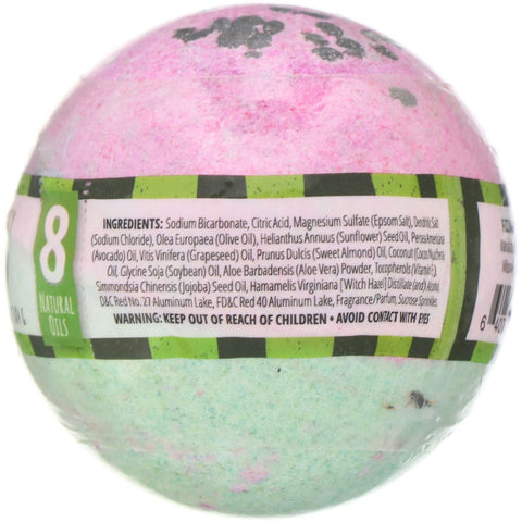 Fizz & Bubble, Baño con gas artesanal, sandía, 6,5 oz (184 g)
