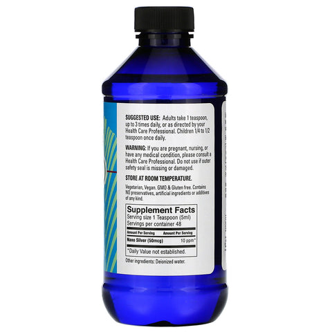 Earth's Bounty, Nano-Sol Sølv, 8 fl oz (236 ml)