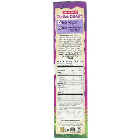 Nature's Path, EnviroKidz, Chomps de guepardo con bayas, 284 g (10 oz)