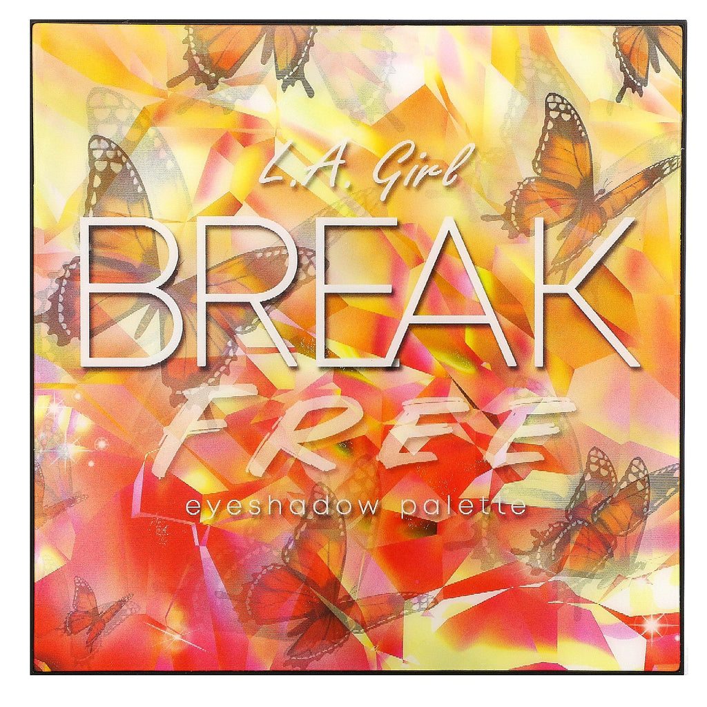 LA Girl, Break Free, Eye Shadow Palette, Be You, 1,23 oz (35 g)
