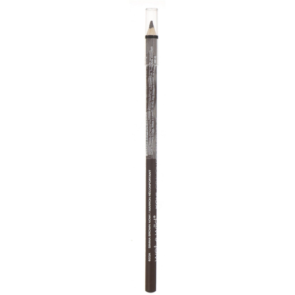 Wet n Wild, Colour Icon Kohl Liner Pencil, Simma Brown Now!, 0,04 oz (1,4 g)