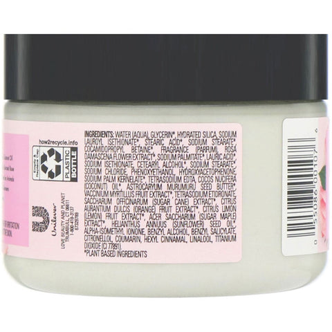 Love Beauty and Planet, Peace and Glow, Exfoliante corporal cremoso, Azúcar y rosa, 9,17 oz (260 g)