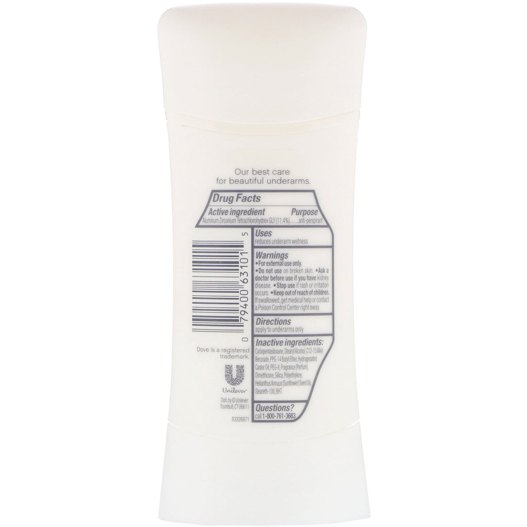 Dove, Advanced Care, Invisible, Anti-Perspirant Deodorant, Sheer Fresh, 2.6 oz (74 g)