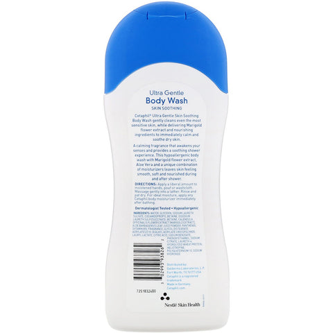 Cetaphil, Gel de baño calmante y ultrasuave, 500 ml (16,9 oz. líq.)