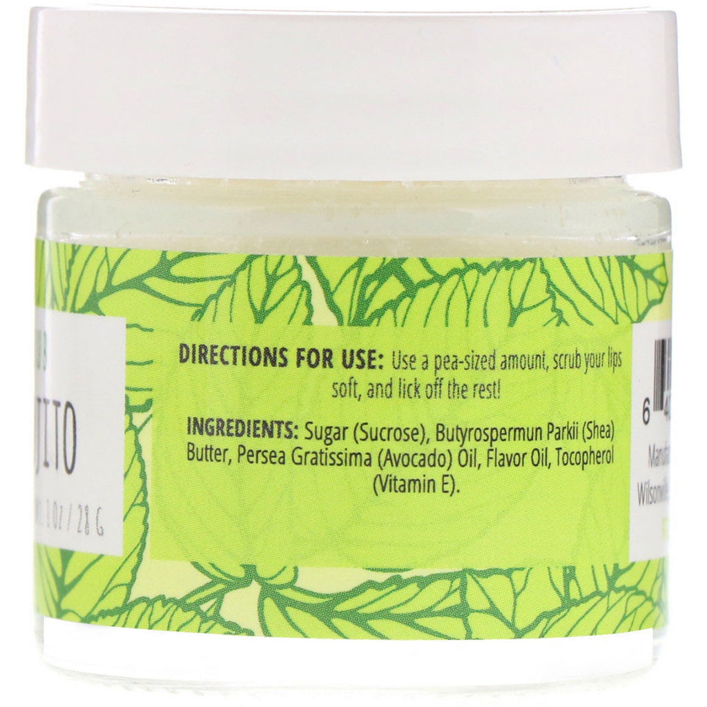 Fizz &amp; Bubble, Lip Scrub, Mint Mojito, 1 oz (28 g)