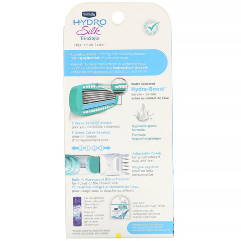 Schick, Hydro Silk, TrimStyle, 1 barbermaskine