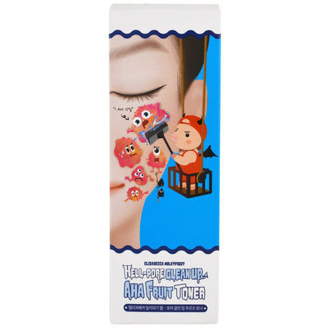 Elizavecca, Hell-Pore Clean Up, AHA Fruit Toner, 200 ml