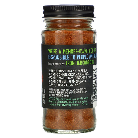 Frontier Natural Products, condimento cajún, sabor Luisiana, 2,08 oz (59 g)