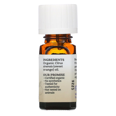 Aura Cacia, Aceite esencial puro, Naranja dulce, 0,25 fl oz (7,4 ml)