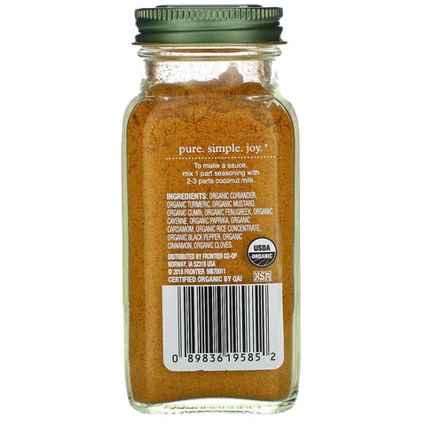 Simply, Curry picante en polvo, 79 g (2,80 oz)