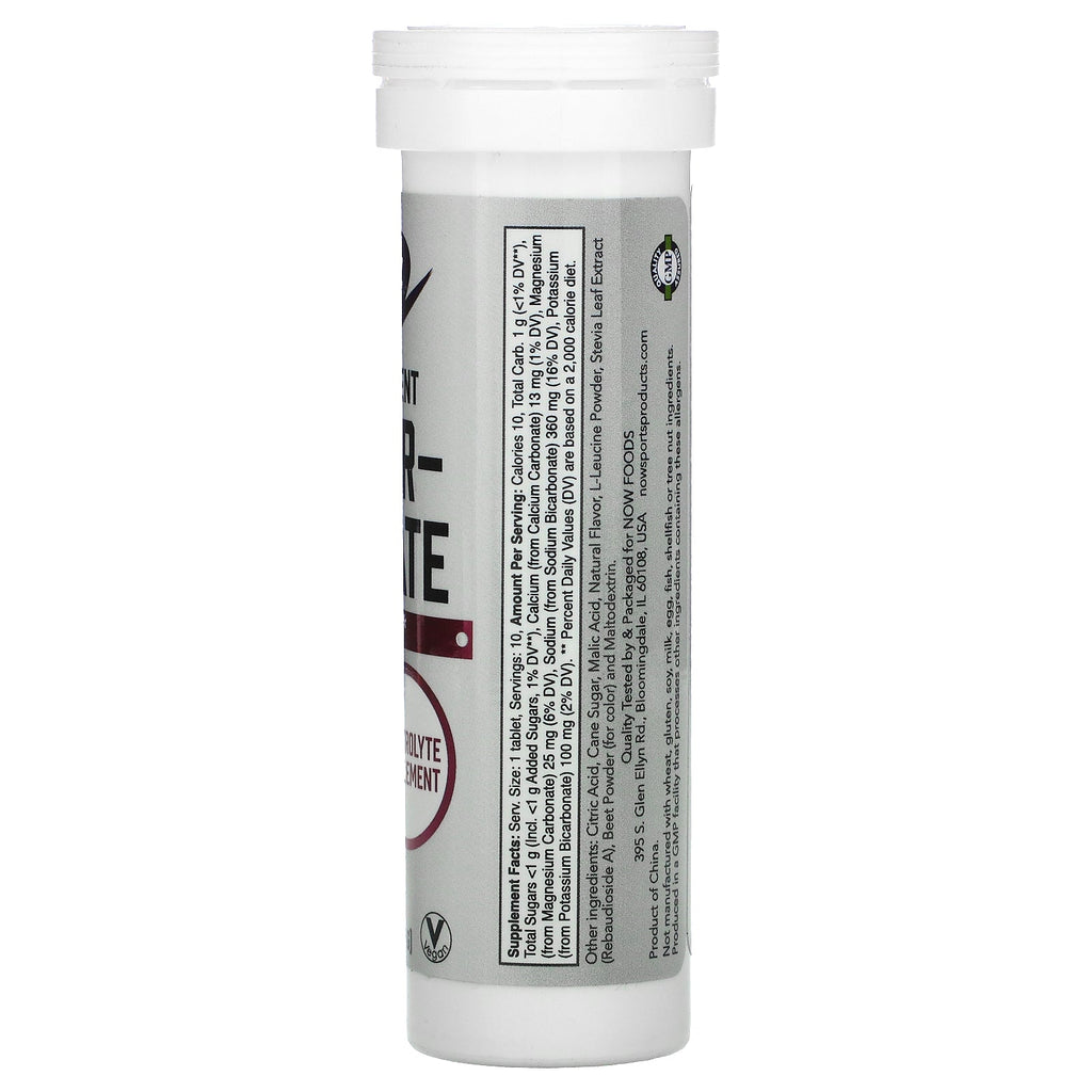Nu fødevarer, sport, effer-hydrat, blandet bær, 10 tabletter, 1,8 oz (51 g)