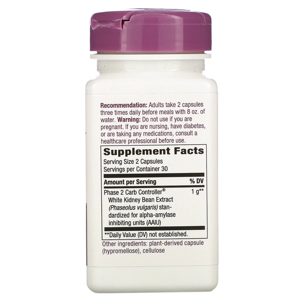 Nature's Way, White Kidney Bean, 60 veganske kapsler
