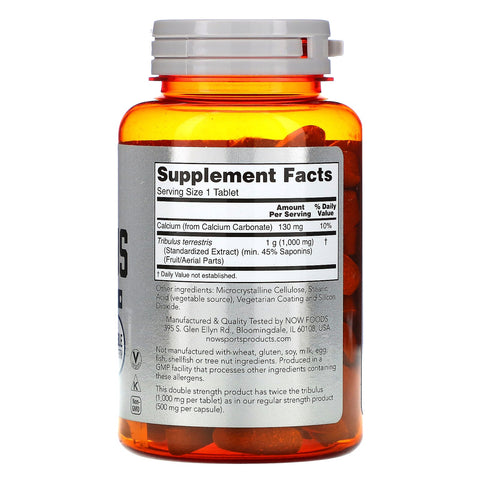 Nu fødevarer, sport, Tribulus, 1.000 mg, 90 tabletter