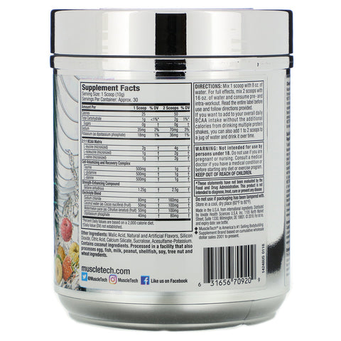 Muscletech, Amino Build Next Gen, White Raspberry, 9,98 oz (283 g)