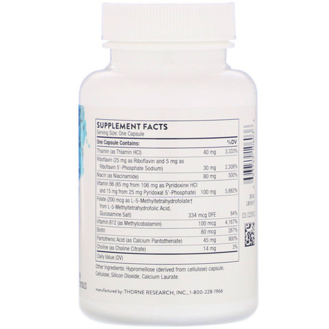 Thorne Research, B-Complex #6, 60 Capsules
