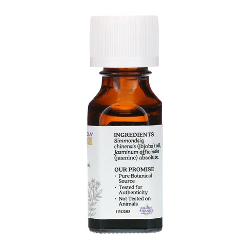 Aura Cacia, Aceite esencial puro, Absoluto de jazmín, 15 ml (0,5 oz. líq.)