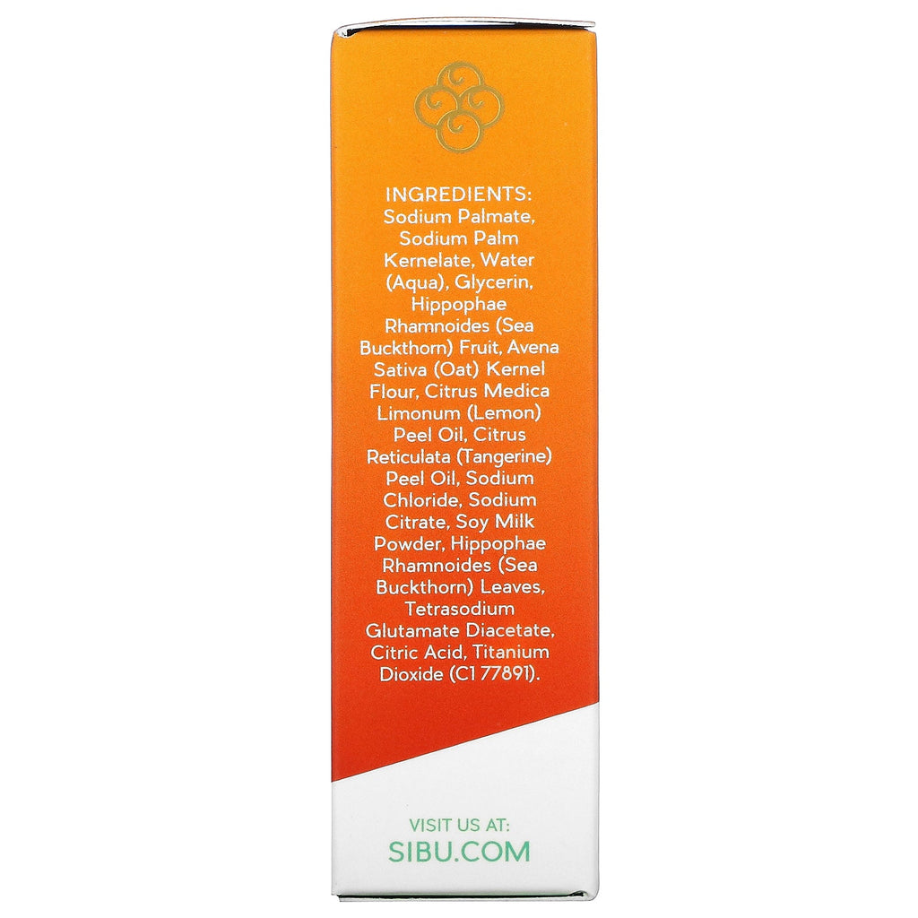 Sibu Beauty, Sea Berry Therapy, Cleansing Face and Body Bar, Sea Buckthorn Oil, T7, 3.5 oz