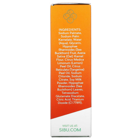 Sibu Beauty, Sea Berry Therapy, Cleansing Face and Body Bar, Sea Buckthorn Oil, T7, 3.5 oz
