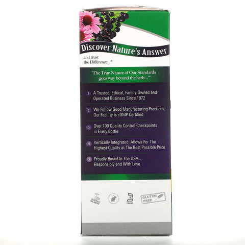 Nature's Answer, Sambucus Immune, Black Hyldebær, 12.000 mg, 4 fl oz (120 ml)