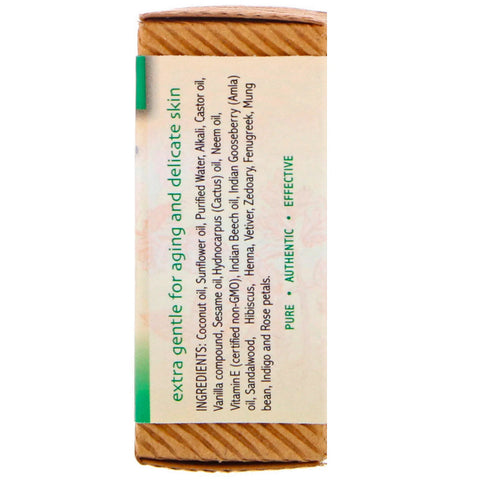 Auromere, Jabón ayurvédico con Neem, Vainilla-Neem, 78 g (2,75 oz)