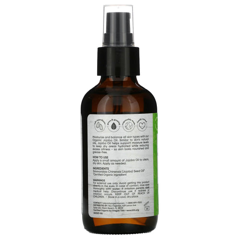 Sky s, jojobaolie, 4 fl oz (118 ml)