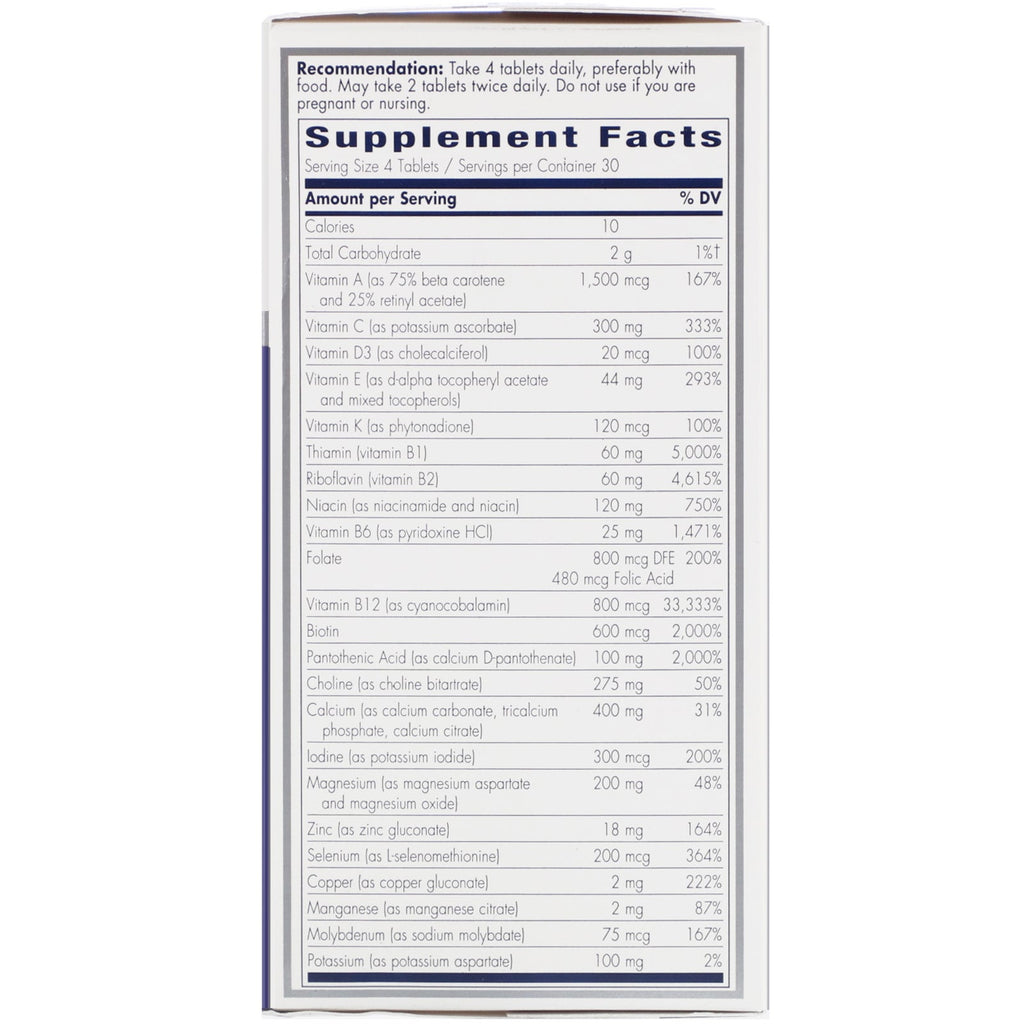 Nature's Way, Doctor's Choice Multivitamin, 50+ mænd, 120 tabletter