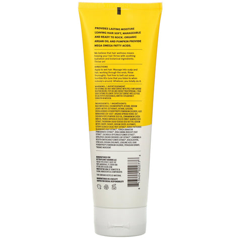 Acure, Ultra Hydrating Shampoo, Argan Oil & Pumpkin, 8 fl oz (236.5 ml)