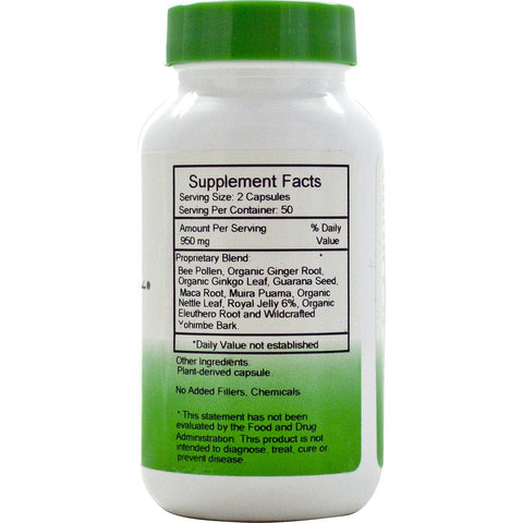 Christophers originale formler, urte-libido-formel, 475 mg, 100 vegetariske kapsler