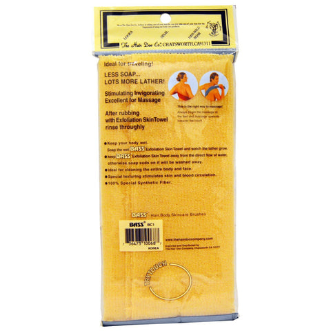 Bass Brushes, Body Care, The Original Exfoliation Skin Towel, 1 Skin Towel