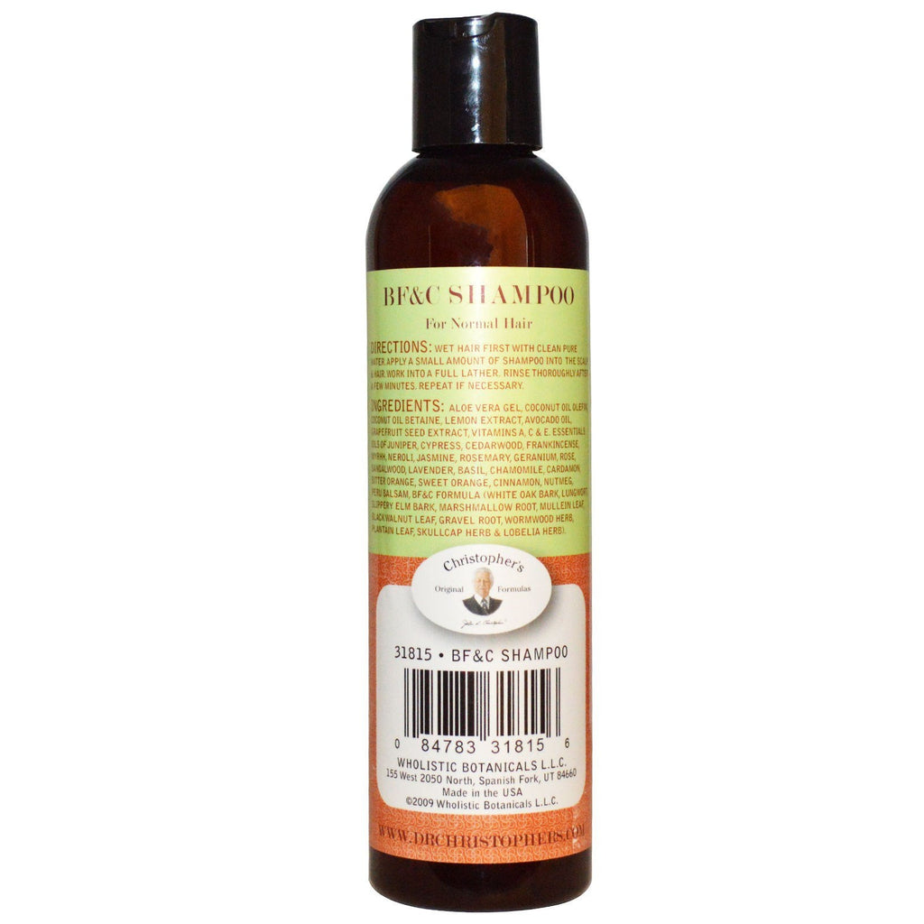 Christopher's Original Formulas, BF & C Shampoo, 8 fl oz (236 ml)