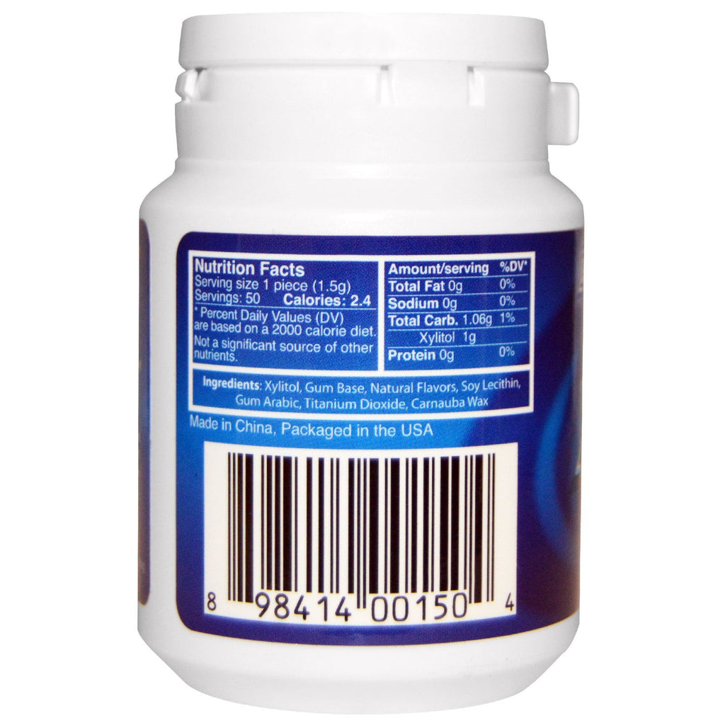 Epic Dental, 100 % xylitol sødet, pebermyntegummi, 50 stk.