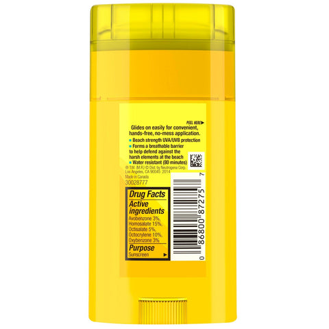 Neutrogena, Beach Defense, Sunscreen Stick, SPF 50+, 1,5 oz (42 g)