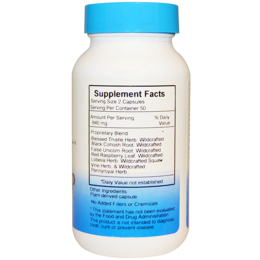Christophers originale formler, seks ugers formel til fødselsforberedelse, 420 mg, 100 vegetariske kapsler