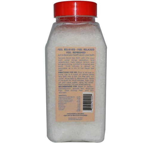 Sea Minerals, sal de baño mineral, 2 lbs (906 g)