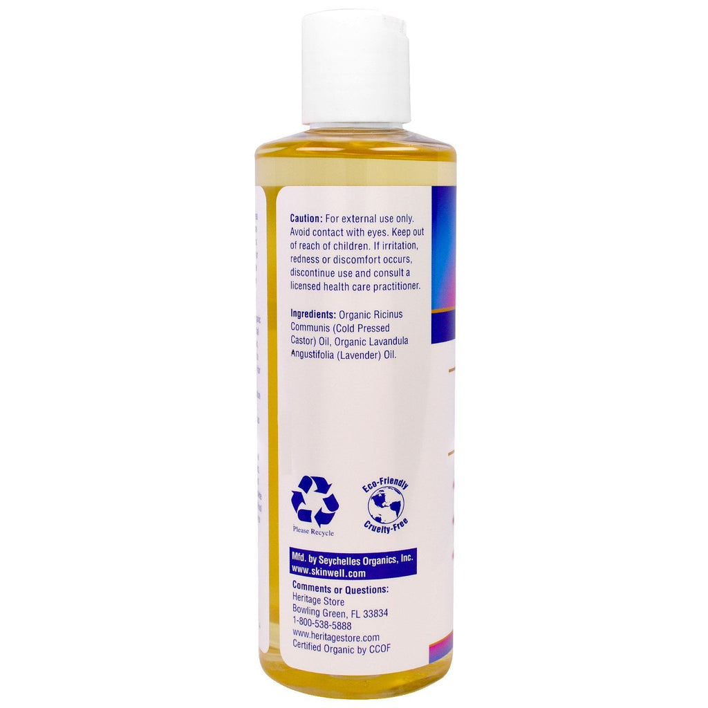 Heritage Store, The Palma Christi, ricinusolie, lavendel, 8 fl oz (240 ml)