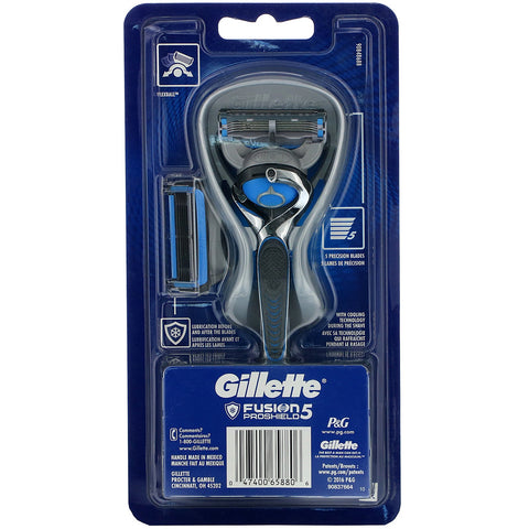 Gillette, Fusion5 Proshield, Chill, 1 barbermaskine + 2 patroner