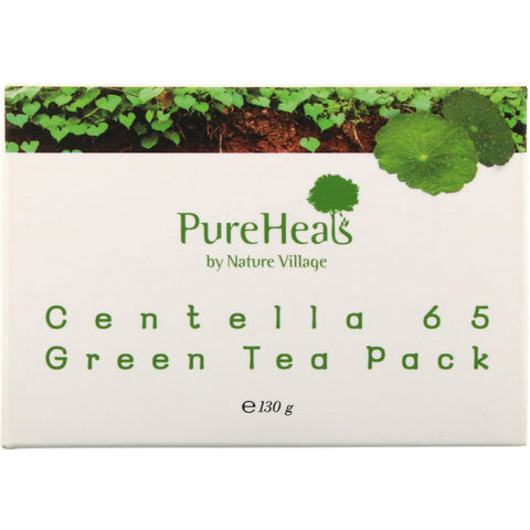 PureHeals, Centella 65 Green Tea Pack, 4,59 oz (130 g)