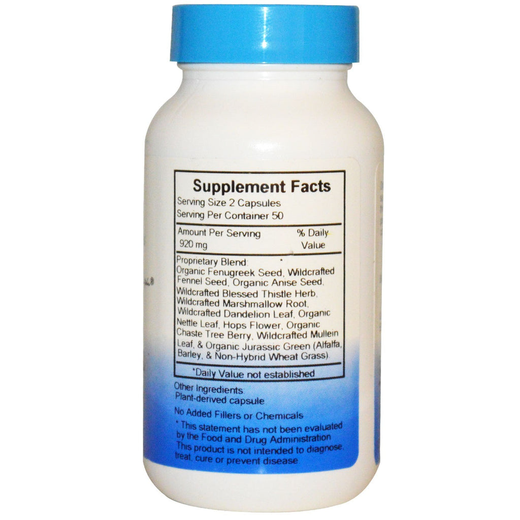 Christopher's Original Formulas, Lactation Formula, 460 mg, 100 Vegetarian Caps