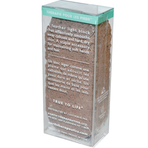 Earth Therapeutics, Conceptos básicos, Sierra natural, Piedra pómez, 1 piedra